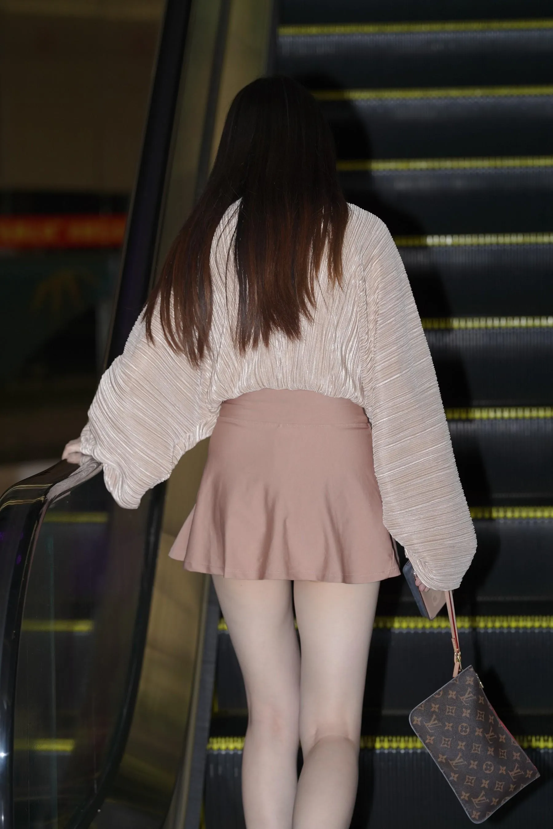 魔镜街拍 NO.167 可爱的粉色短裙小姐姐 [495P]插图6